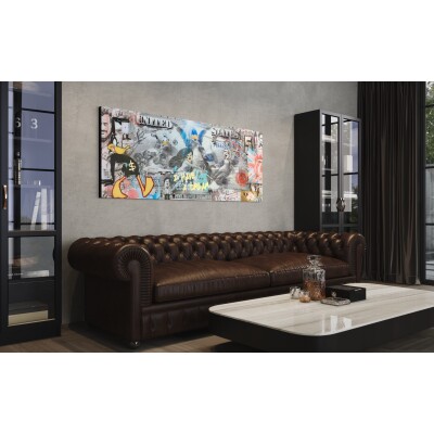 United States of Escobar van apple art