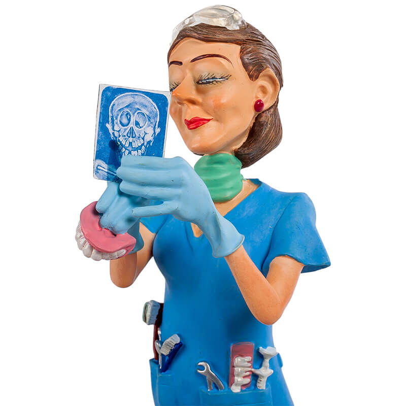 FO84005 FIGURINE METIER LE DENTISTE COLLECTION FORCHINO EXCEPTIONELLE PM