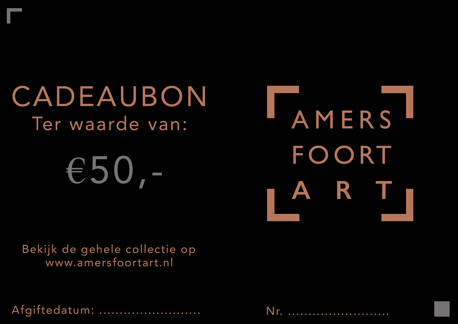 Buy gift certificate for art?