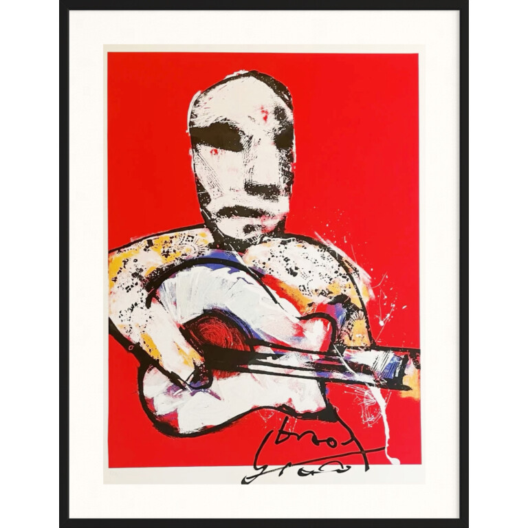 herman bread flamenco silkscreen