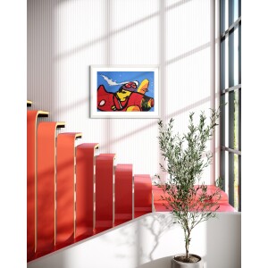 red baron herman bread silkscreen 2