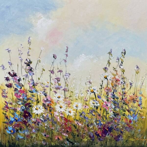 jochem de graaf painting flowers