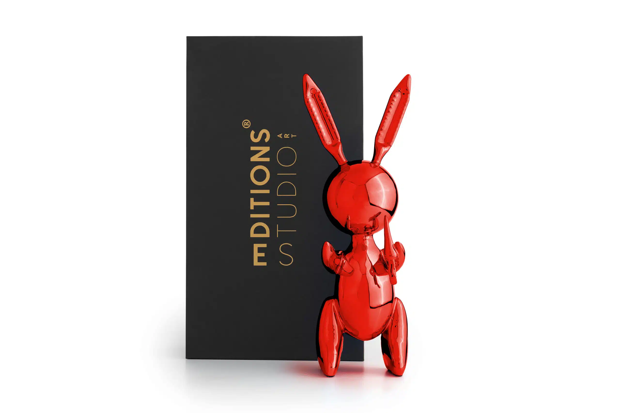 balloon rabbit red