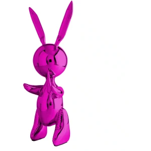 balloon rabbit pink