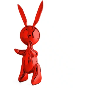 balloon rabbit red