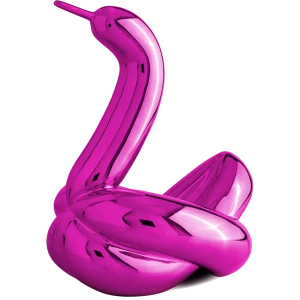 balloon swan pink