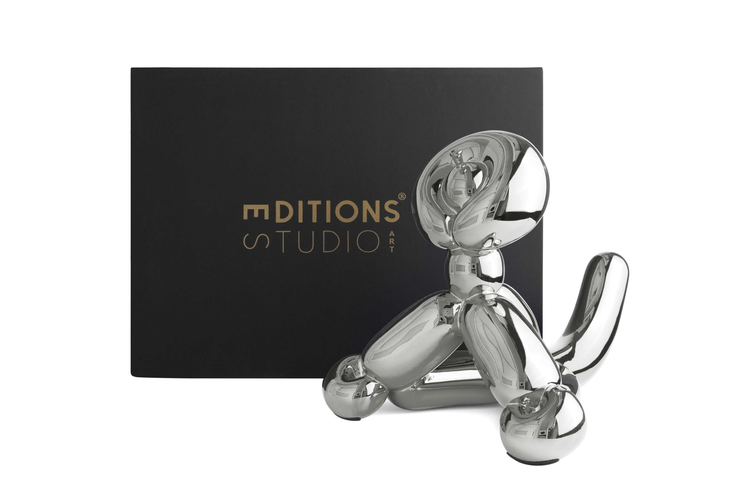 balloon monkey silver
