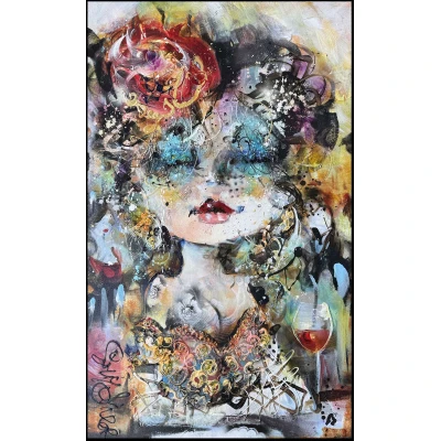 guy olivier woman painting