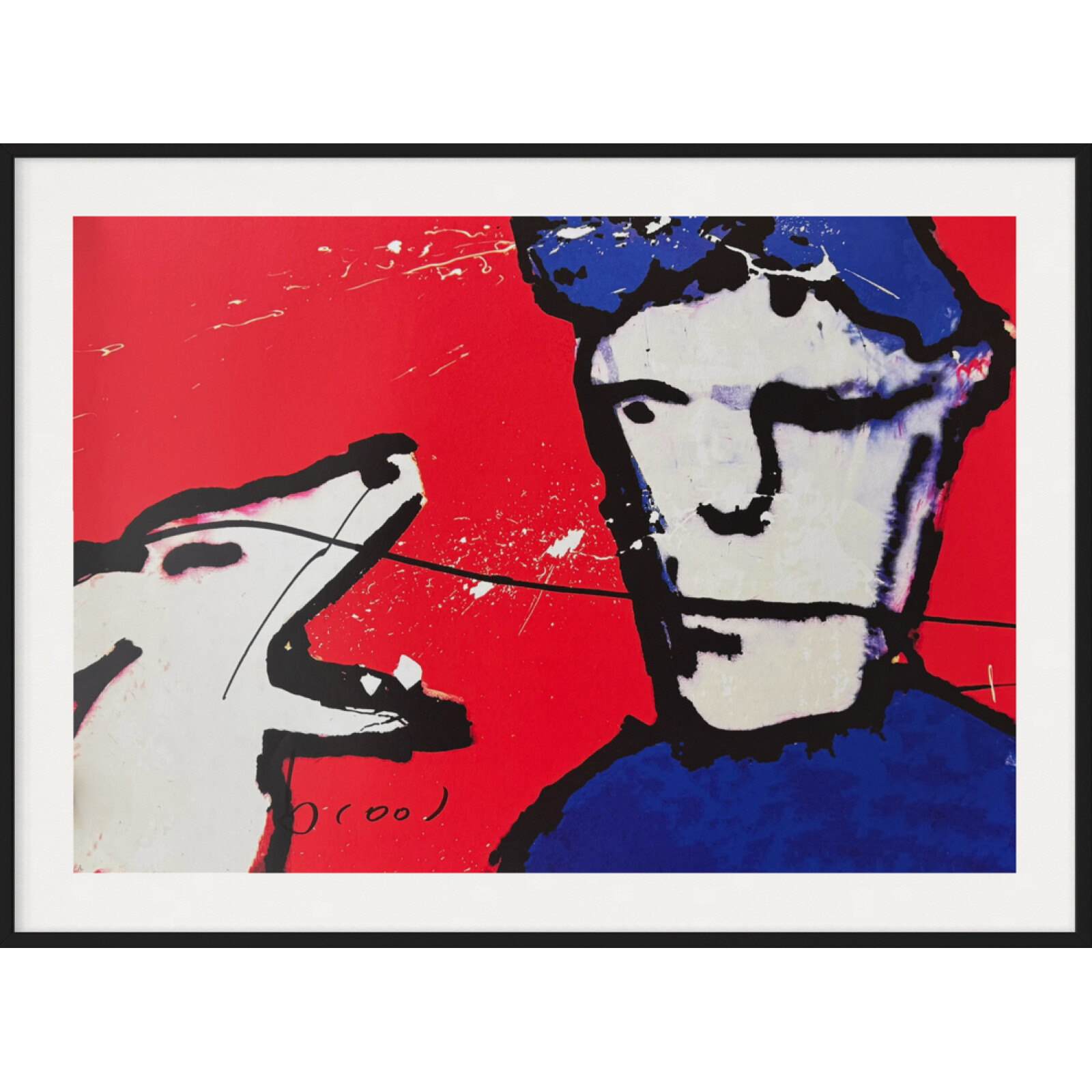 Iggy silkscreen herman bread