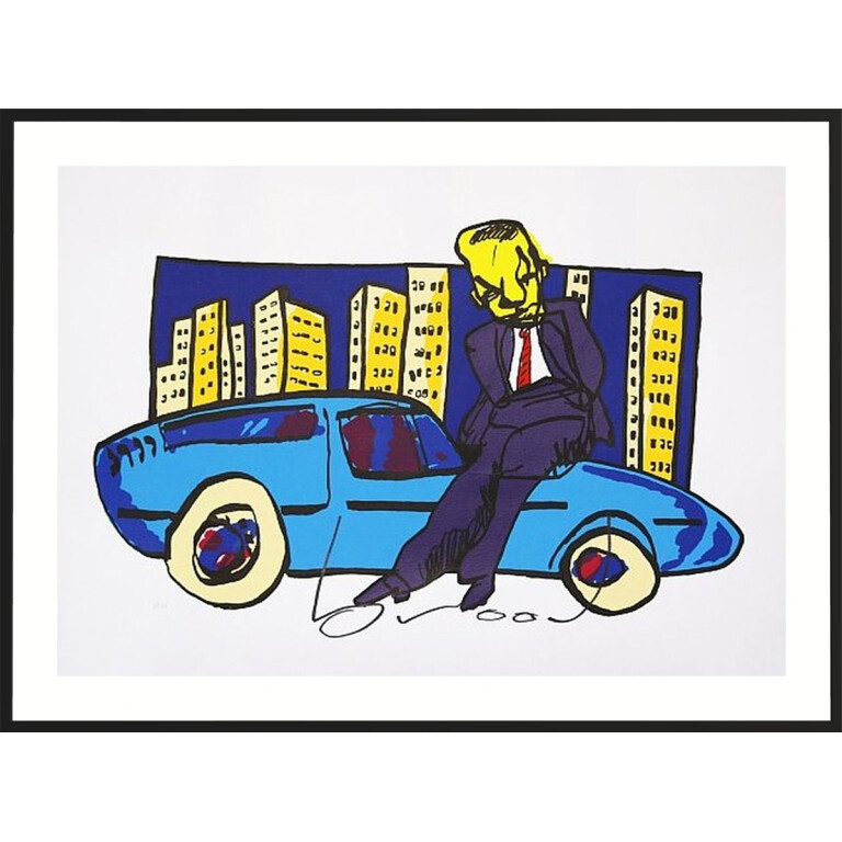 sharp dressed silkscreen herman bread