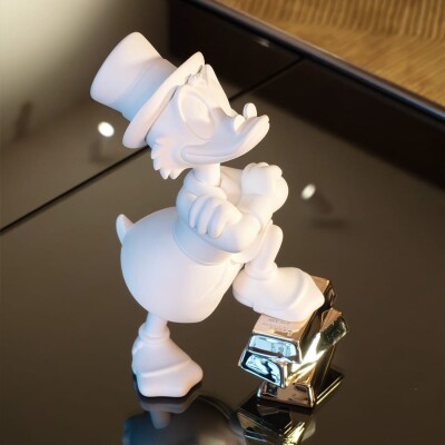 Leblon Delienne - Uncle Scrooge Mat White & Chromed Gold