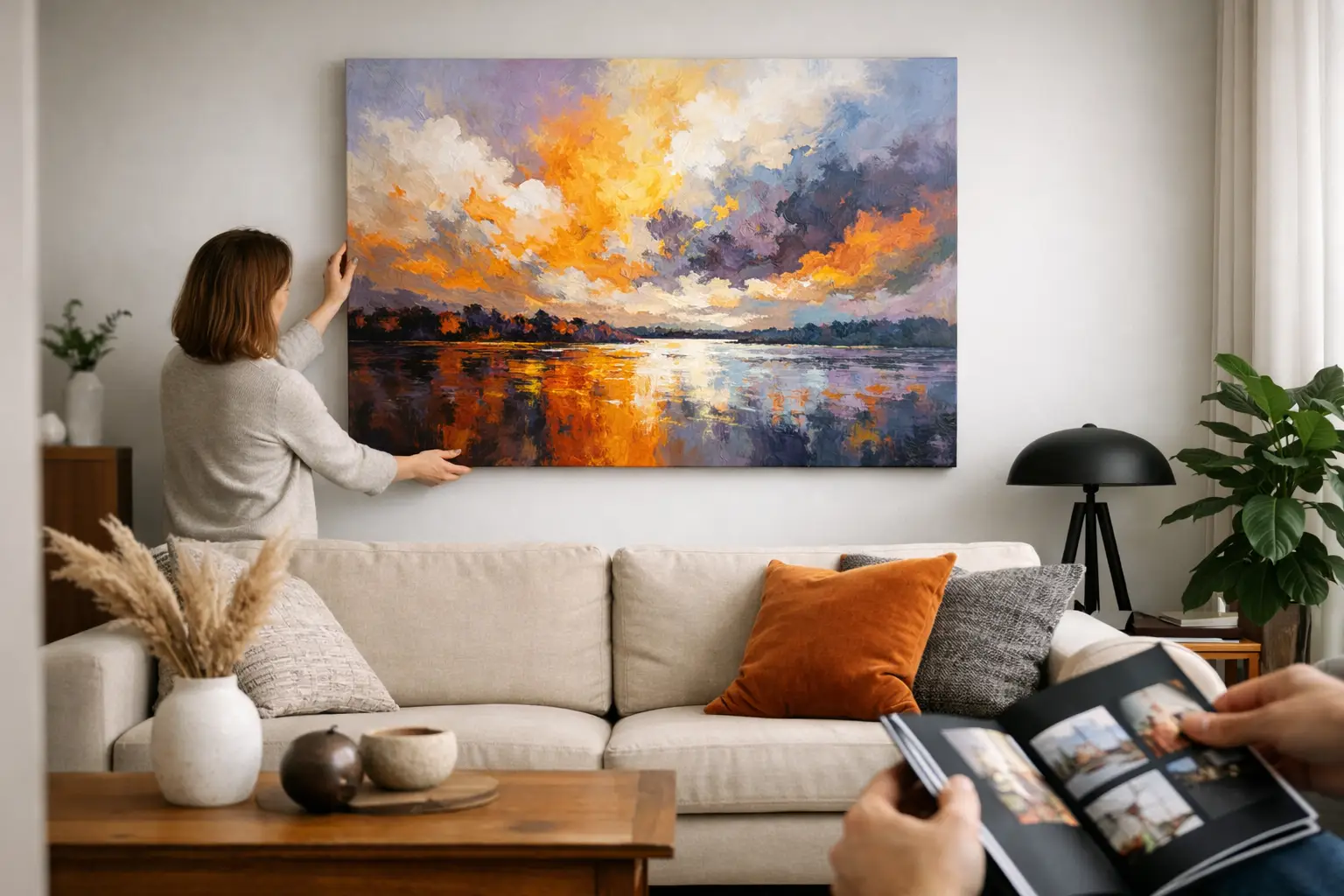 Kunst huren voor thuis: slim en sfeervol
